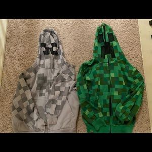 GUC. Minecraft hoodies. Size xs